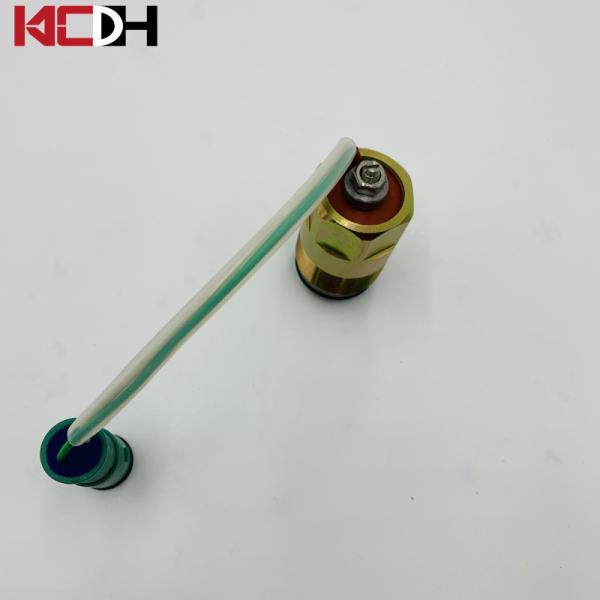 Штепсельная вилка K3V63 зеленого цвета клапана соленоида гидронасоса частей запасной части SK200-6 экскаватора Kobelco