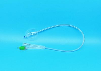 Silicone Material 2 Way Foley Catheter 18 Fr Environmental Friendly Lycome