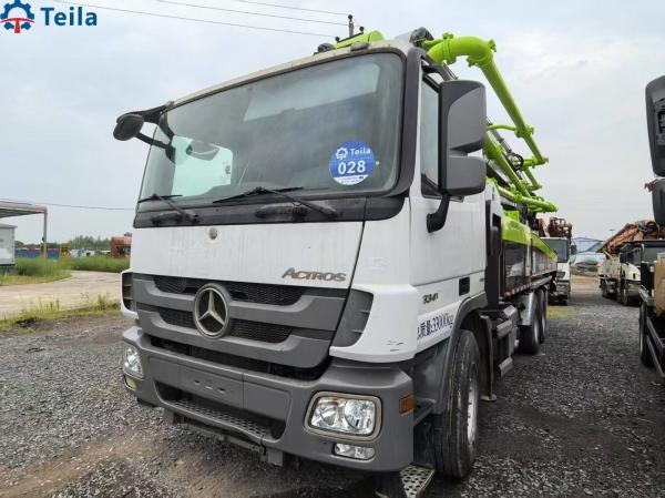 2015 Zoomlion Renew 49m Truck Mounted Concrete Pump Fully Hydraulic Truck