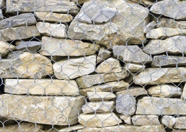 Customize Hot Cold Galvanized  Hot Dip Galvanized Pvc Coated 80x100mm 2*1*1m Gabion Mesh Cage