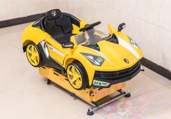 Dreamland vente chaude pièce de monnaie exploitée rambo voiture de jeux pour enfants