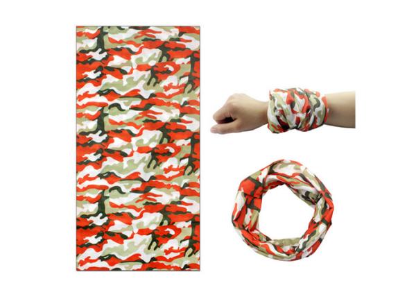 Fitness  Head Scarf Camouflage Style , Absorb Sweat  Neck Gaiter For Cycling