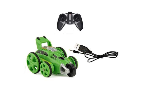 360 ° Spinning Transformer Remote Control Car Stunt Vehicle With Lights 2.4Ghz
