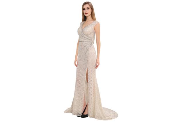 Sexy Side Slit Fashion Ladies Skirt Sleeveless Evening Dress Mermaid Dress For Women