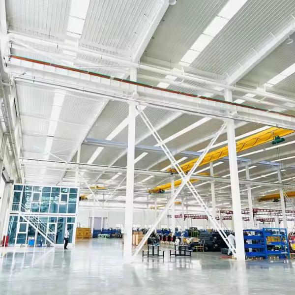 Prefabricated Steel Structure Building Metal Frame Warehouse Weather Resistance