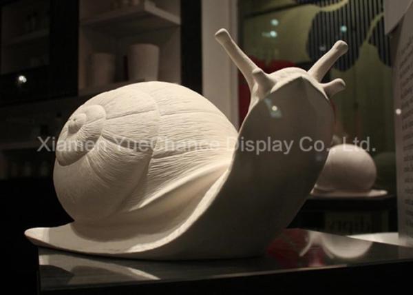 Artificial Snail Appearance Fiberglass Animal Statues Shop Decorative Items