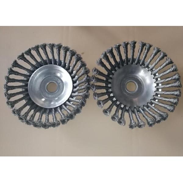 Various Brand Grass Cutter Weed Brush 200mm OD HSS Wire Material Knotted Construction