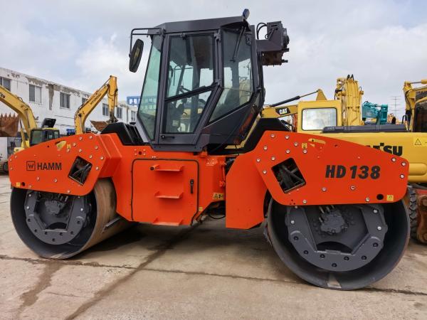 Used Hummer HD138 Vibratory Road Roller 13.82t 100kW