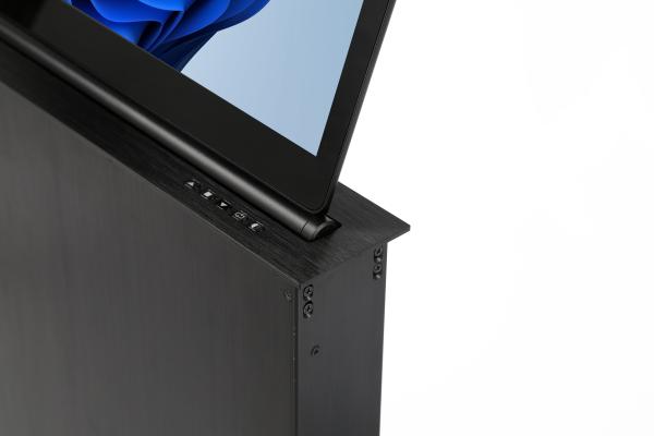 21.5 Inch HD Motorized Computer LCD Monitor Lift Display For Conference