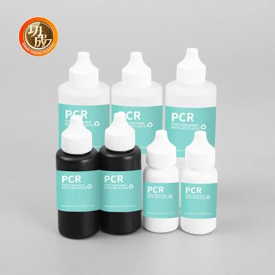 Bouteille de gouttelette de liquide Pcr personnalisée de forme ronde pour vernis à ongles