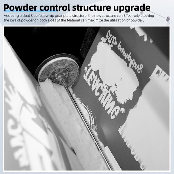 12 polegadas DTF Powder Shaker Fornecer 1 ano de garantia Serviço