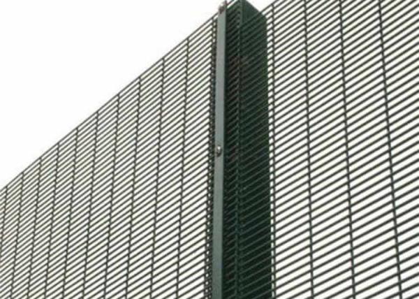 Steel 358 High Security Fence Anti Climb PVC Coated