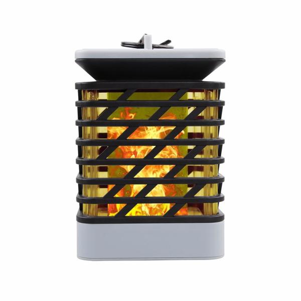 Solar Warm White Exterior LED Landscape Lighting Decorative Torches 30-40 Lm