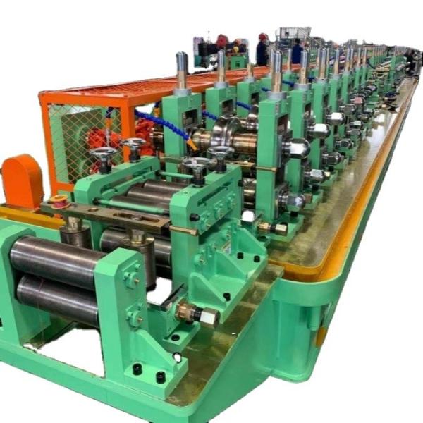 Máquina de produção de tubos e tubos de aço de alta produtividade Máquina de fabricação de tubos de ferro MS