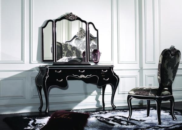 5pcs Home Wooden Carved King Size Bedroom Furniture Sets End Table Dressing Table