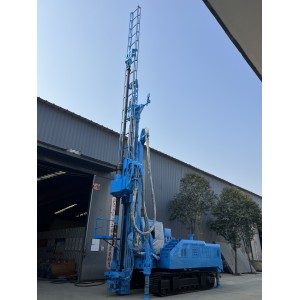 Heavy Duty Triple Tube Jet Grouting Rig Matching High Pressure Cement Grout Pump Complete Set