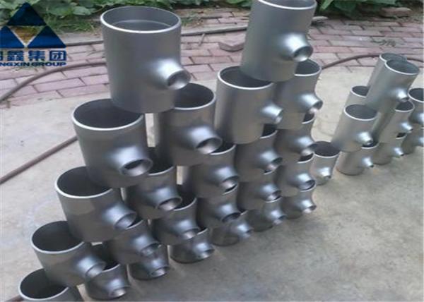 316L 8inch SCH40 forjou os encaixes de tubulação de aço galvanizou a diminuição do T lustrado