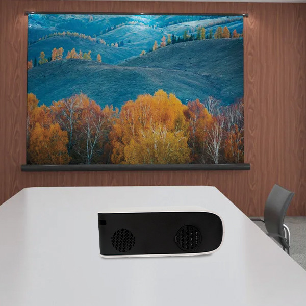 Репроектор СИД коммерческого образования PL12 LCD видео- с наушником 3.5mm