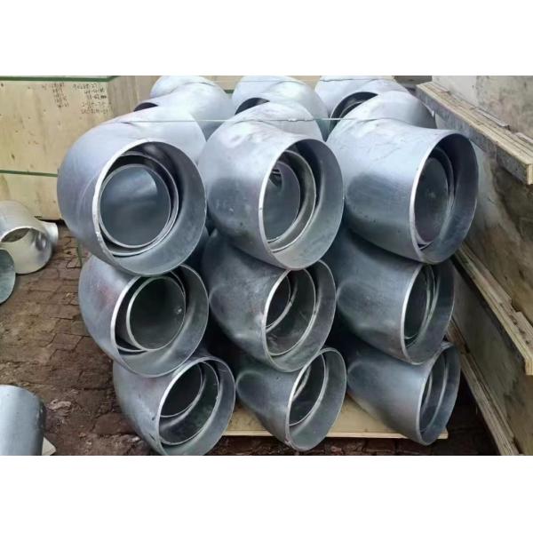 Сварка гнезда радиуса локтя 1.5d углерода 630*10 стальная длинная 45 градусов