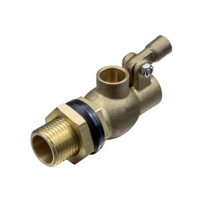 1/2 Inch 20mm Pneumatic BSP Water Level Brass Float Ball Valve For Water Tank