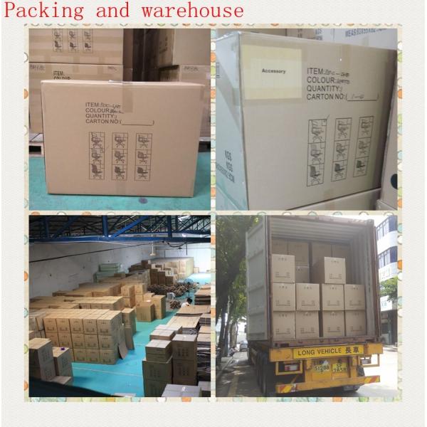 Conference Mid Back Ribbed Leather Aluminum Alloy Frame Office Chair