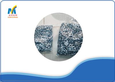 Small Metal Grommets 13.5 MM  Corrosion Prevention For Electric Eyelet Machine