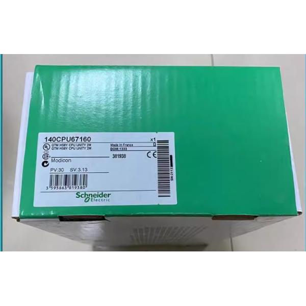 140CPU67060 Modicon Quantum PLC CPU Single Slot 80486 Processor With Mathematical