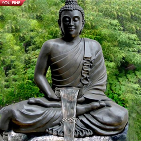 Custom Hand Carved Hot Sale Marble Buddha Sculpture Water Fountain