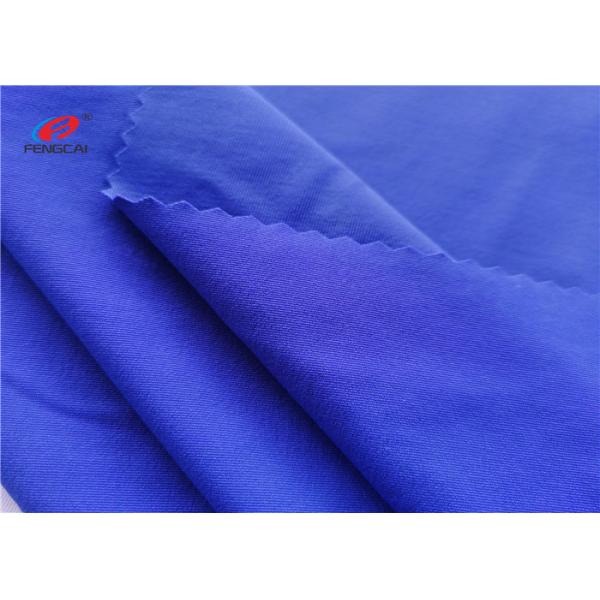 Color sólido de ajuste seco 85% de nylon 15% de tela de jersey de spandex de cuatro vías de estiramiento de tela para calzoncillos de ropa interior