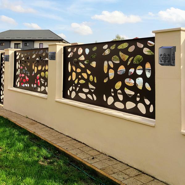 Outdoor Ambiance Solar Decorative Wall Light 1.2V IP65 ABS Plastics Material