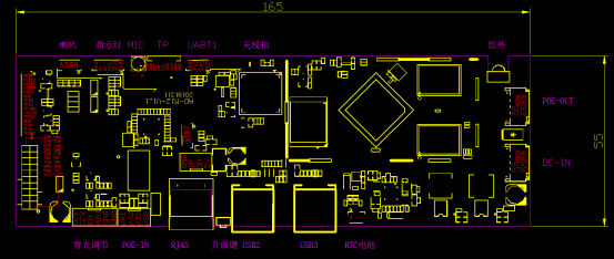 GSM 3G 4G врезал интерфейс доски WCDMA EVDO CDMA I2C РУКИ