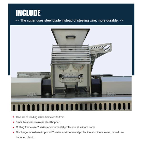 Резец теста печенья промышленного электрического хлеба нержавеющей стали автоматический