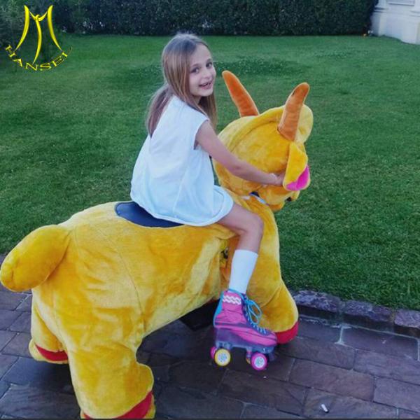 Hansel dinosaur walking ride wheel animal toys walking ride wheel animal toys