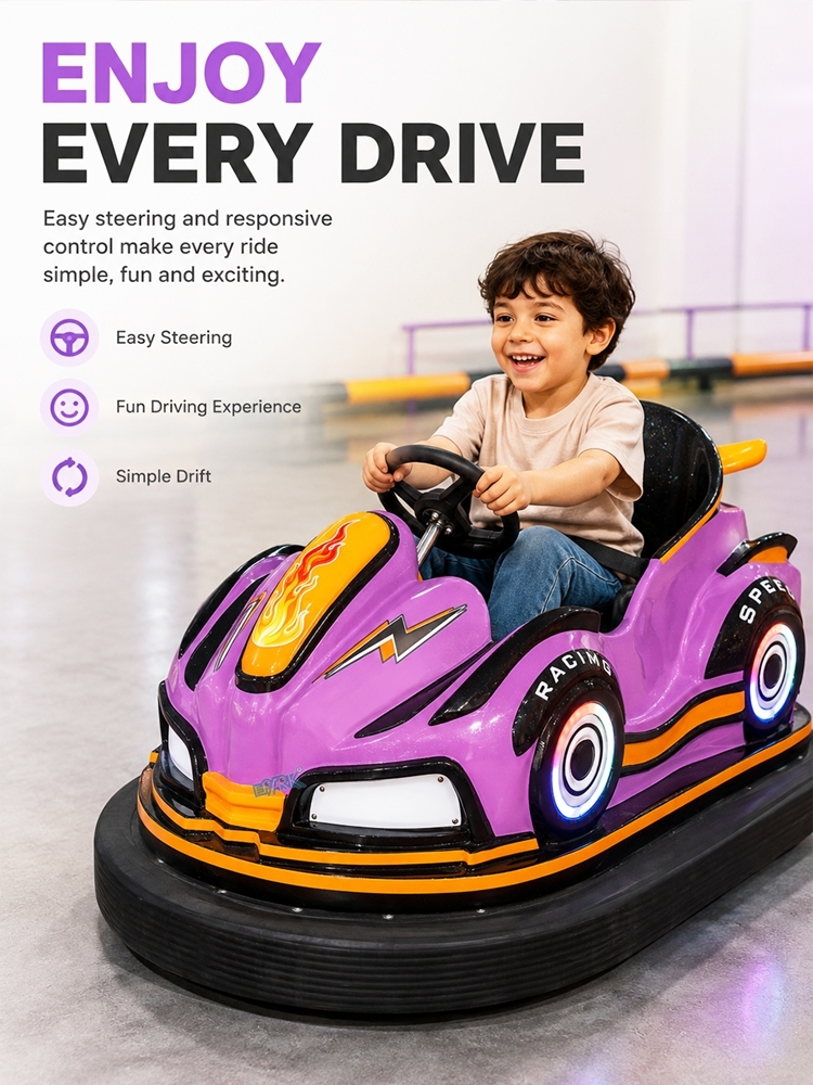 Electric Drift Car Single Player Amusement Ride