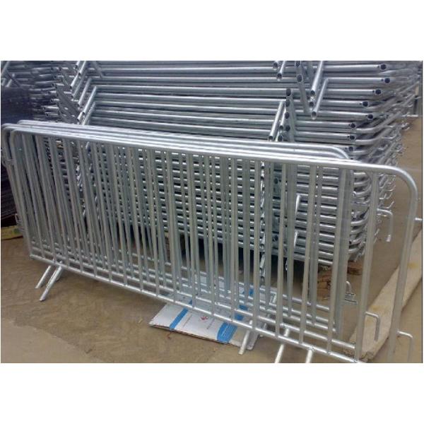 Crazy Crowd Control Barriers / Temporary Fence Panel Corrosion Resistence