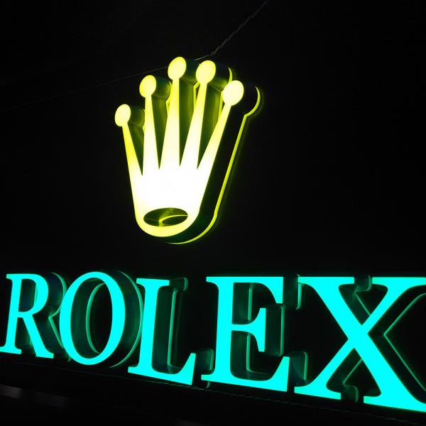 IP65 Custom Laser Cut Metal Signs 50mm Depth RoHs Certified