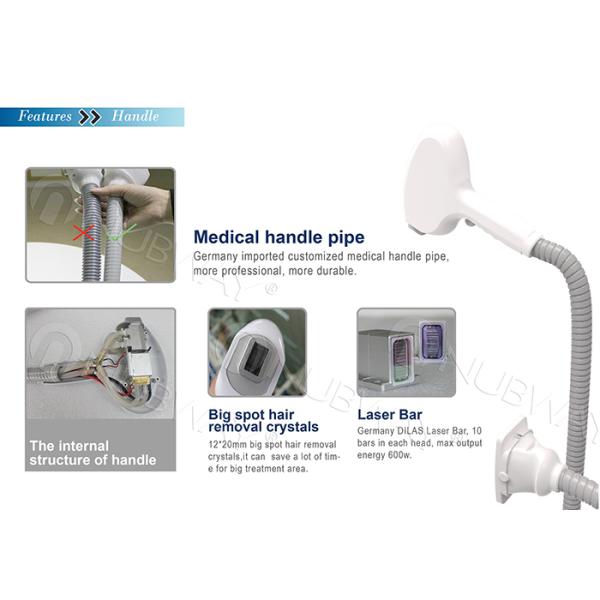 Germany laser device portable diode laser brown hair removal machine