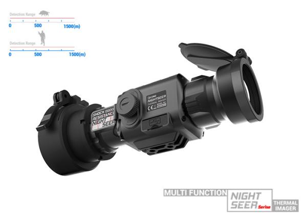 Handheld Thermal Clip On Thermal Night Vision Scope For Shooting And Hunting