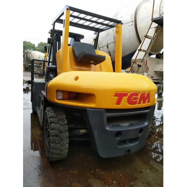 Japan TCM FD50 Second Hand Fork Lift Trucks 5 Ton Hydraulic System