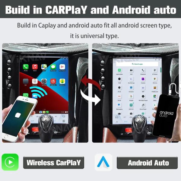 13.9 дюймовый сенсорный экран Стерео GPS навигационный мультимедийный проигрыватель Для 2007-2017 Maserati GT GC Android беспроводной Carplay 4G
