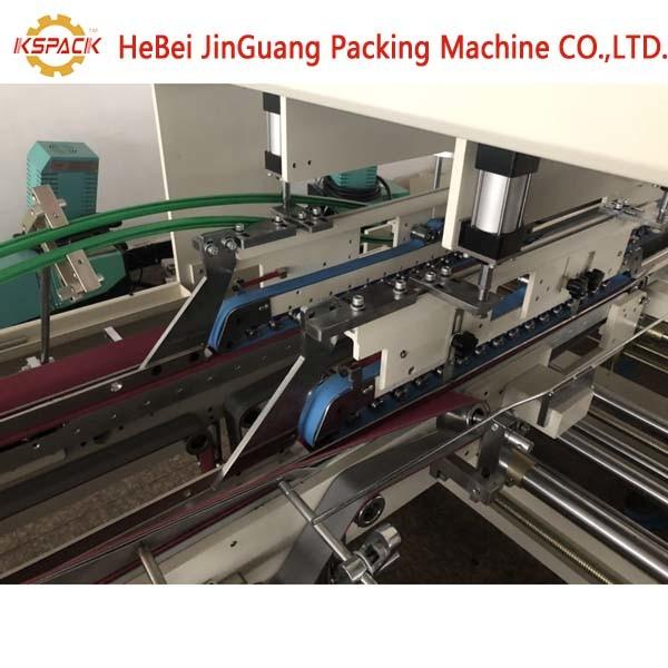 400/de PLC de alimentação automático de Whith da máquina de Min Paper Corrugated Box Folder Gluer