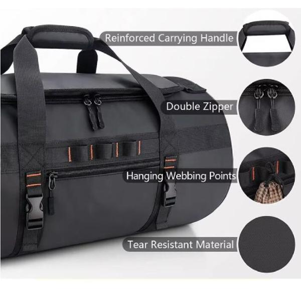 Women Men Travel Luggage Waterproof Sports Gym Bags Overnight Weekend Bag