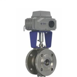 AC220V 6.4MPa 316L SS Flange Ball Valve With Power Off Automatic Reset Function