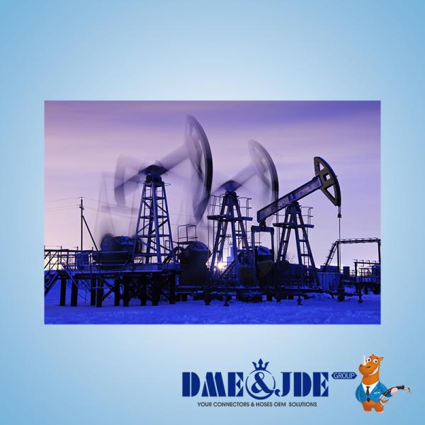 DFLB6 Blind Flange SAE Code 62 Zero Pressure Hydraulic Hose Flange