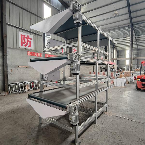 3200mm Length Customized Auto Loading And Unloading Conveying Workbench CNC Router Machine