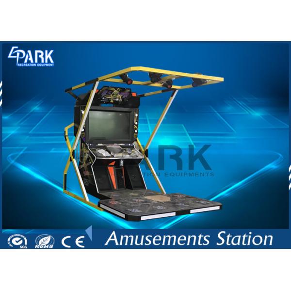 Coin Operated Arcade Machines Video Dancing Game 2 Players For Shopping Mall