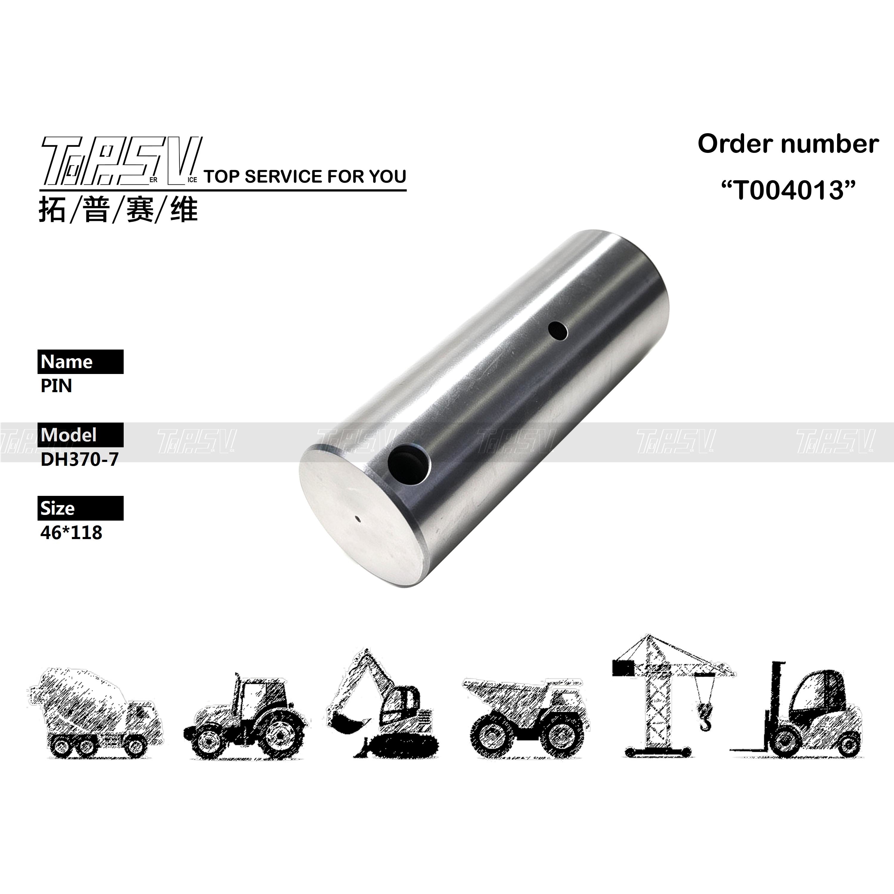 DH370-7 Excavator Swing 2 Stage Pin Parts For Swing Drive Excavator Spare Parts