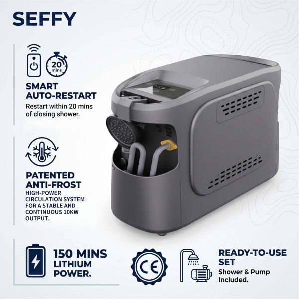 Compact Portable Gas Water Heater For Camping Hiking And Outdoor Adventures