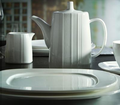 Set de jantar de porcelana de luxo de cerâmica de estilo britânico