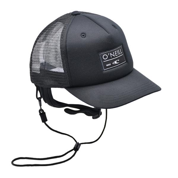 Poliéster preto Mesh Back Embroidered Custom Logo do chapéu do camionista do esporte de 5 painéis